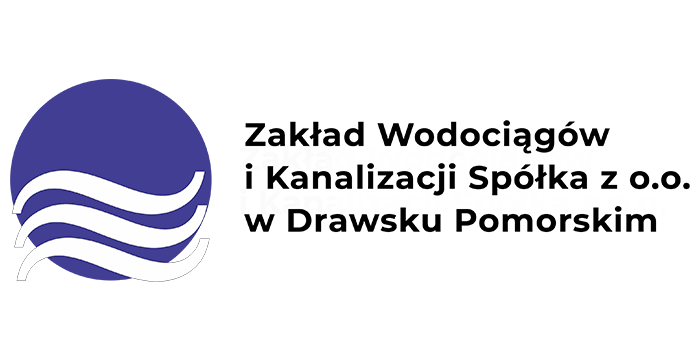 Logo Zakład Wodociągów i Kanalizacji Spółka z o.o. w Drawsku Pomorskim